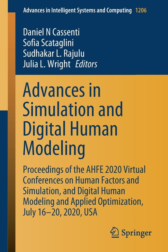 Front cover_Advances in Simulation and Digital Human Modeling
