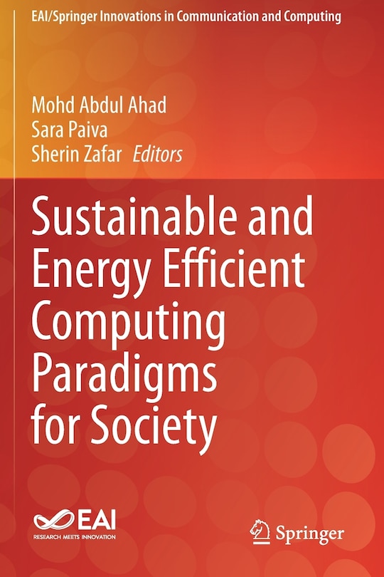Couverture_Sustainable And Energy Efficient Computing Paradigms For Society