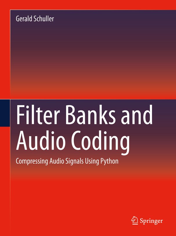 Front cover_Filter Banks And Audio Coding