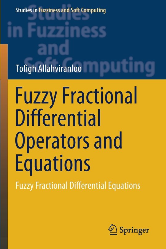 Front cover_Fuzzy Fractional Differential Operators And Equations