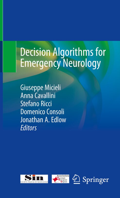 Couverture_Decision Algorithms For Emergency Neurology