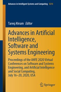 Front cover_Advances in Artificial Intelligence, Software and Systems Engineering