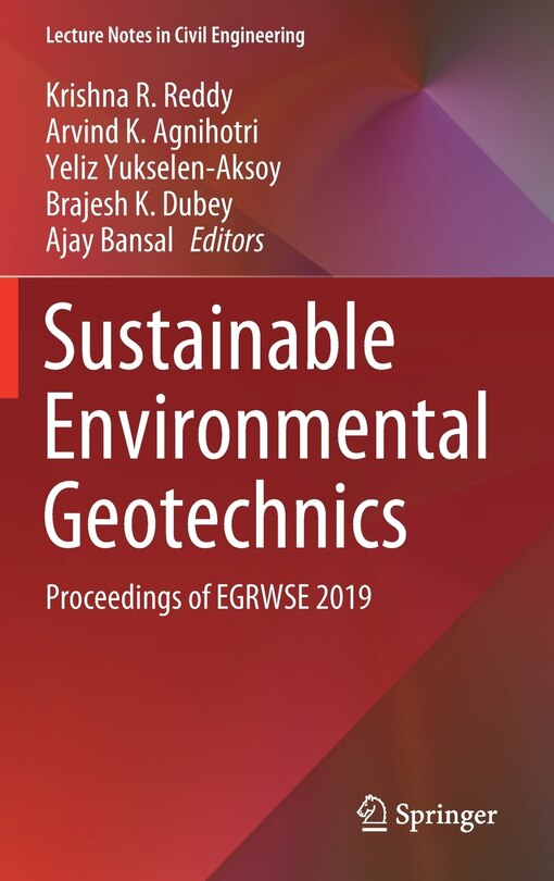 Couverture_Sustainable Environmental Geotechnics
