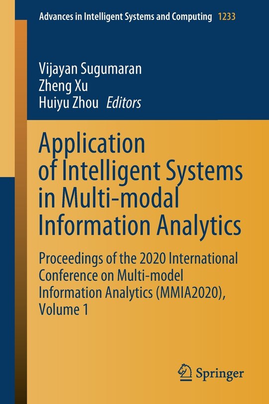 Front cover_Application of Intelligent Systems in Multi-modal Information Analytics
