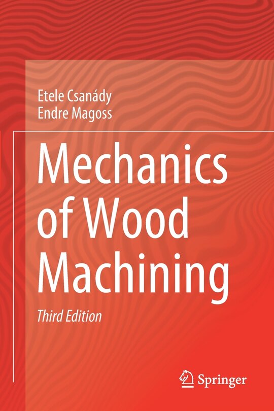Couverture_Mechanics Of Wood Machining
