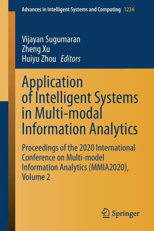 Front cover_Application of Intelligent Systems in Multi-modal Information Analytics