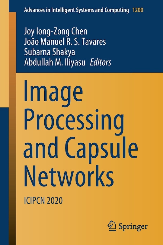 Front cover_Image Processing And Capsule Networks