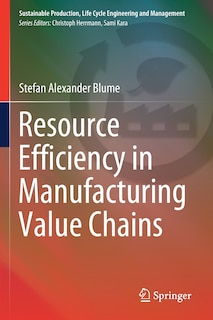 Front cover_Resource Efficiency In Manufacturing Value Chains