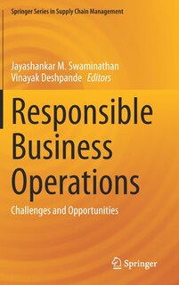 Front cover_Responsible Business Operations