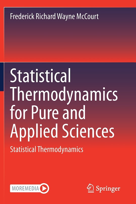 Couverture_Statistical Thermodynamics For Pure And Applied Sciences