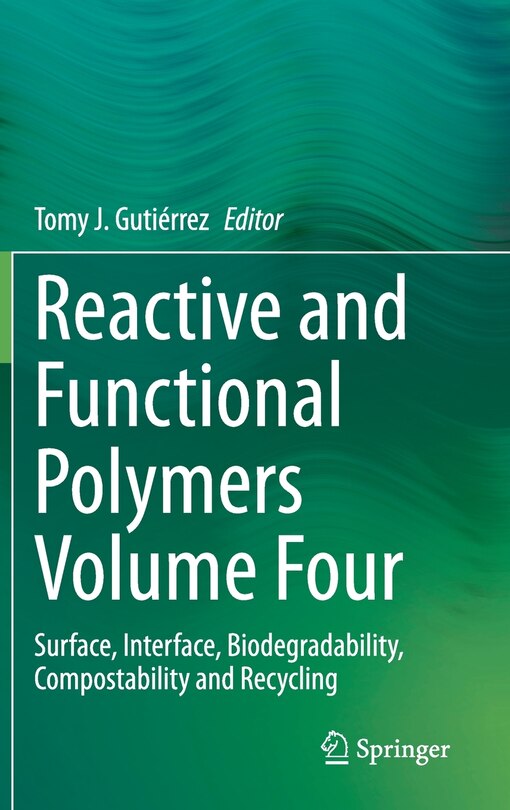 Couverture_Reactive And Functional Polymers Volume Four