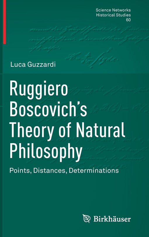 Couverture_Ruggiero Boscovich's Theory Of Natural Philosophy
