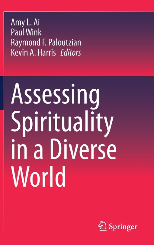 Front cover_Assessing Spirituality In A Diverse World