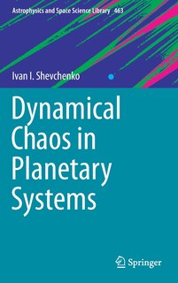 Couverture_Dynamical Chaos In Planetary Systems