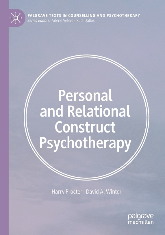 Front cover_Personal And Relational Construct Psychotherapy