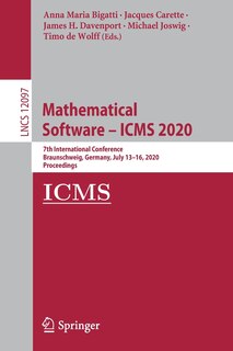 Couverture_Mathematical Software - Icms 2020