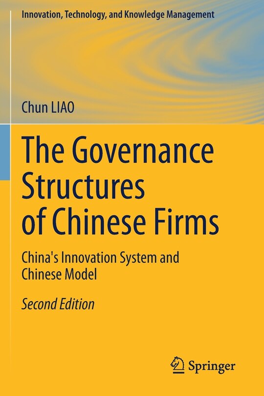 Couverture_The Governance Structures of Chinese Firms