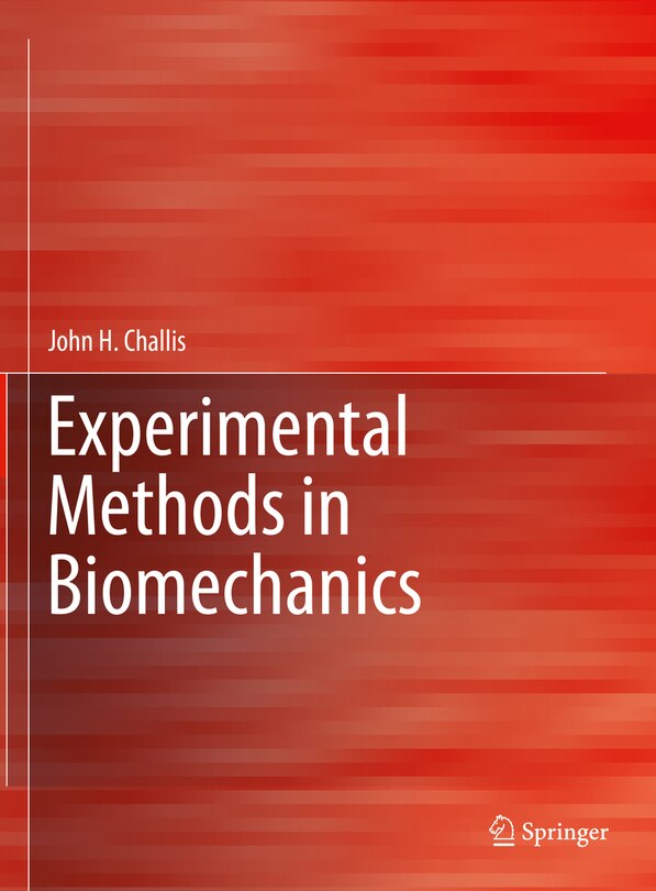 Couverture_Experimental Methods In Biomechanics