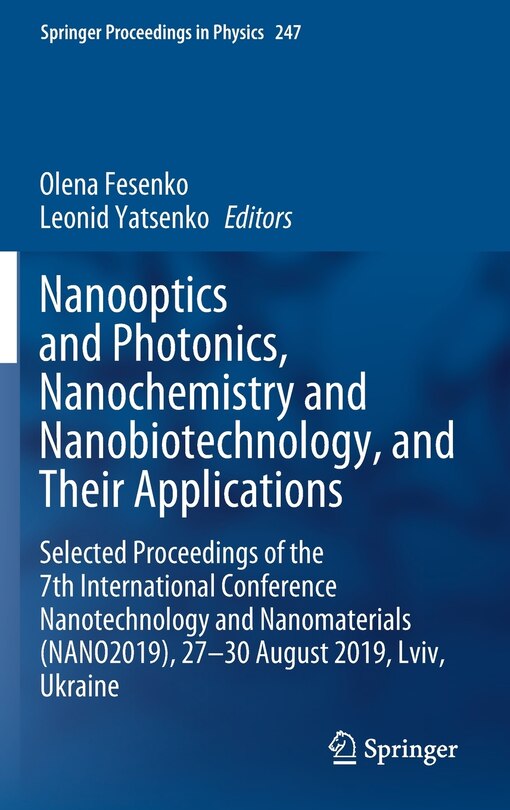 Front cover_Nanooptics and Photonics, Nanochemistry and Nanobiotechnology, and Their Applications