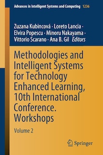 Couverture_Methodologies And Intelligent Systems For Technology Enhanced Learning, 10th International Conference. Workshops