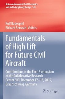 Front cover_Fundamentals of High Lift for Future Civil Aircraft