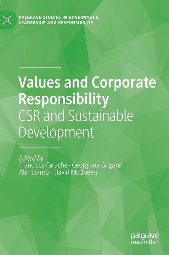 Front cover_Values And Corporate Responsibility