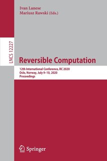 Front cover_Reversible Computation