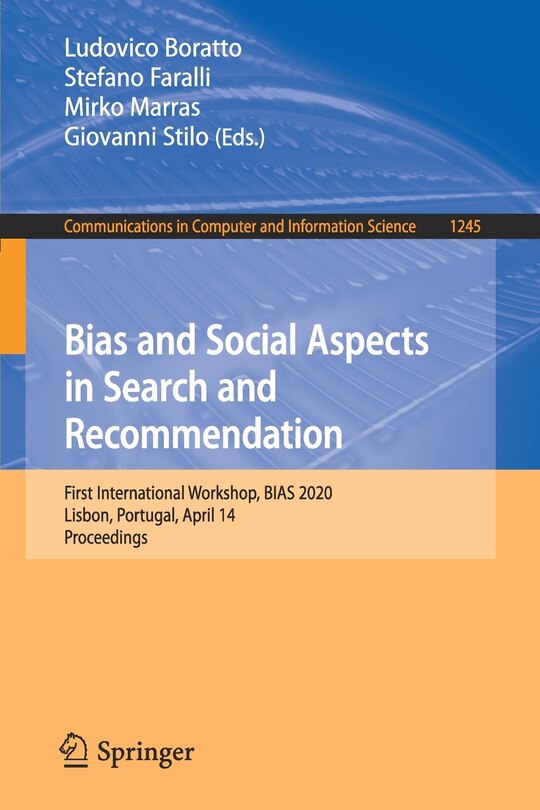 Couverture_Bias And Social Aspects In Search And Recommendation
