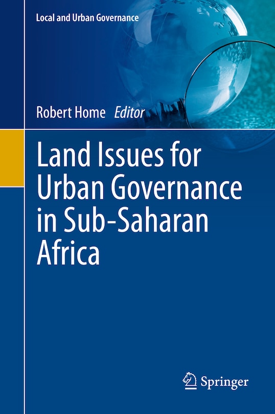 Front cover_Land Issues For Urban Governance In Sub-saharan Africa