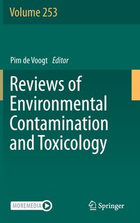 Front cover_Reviews Of Environmental Contamination And Toxicology Volume 253