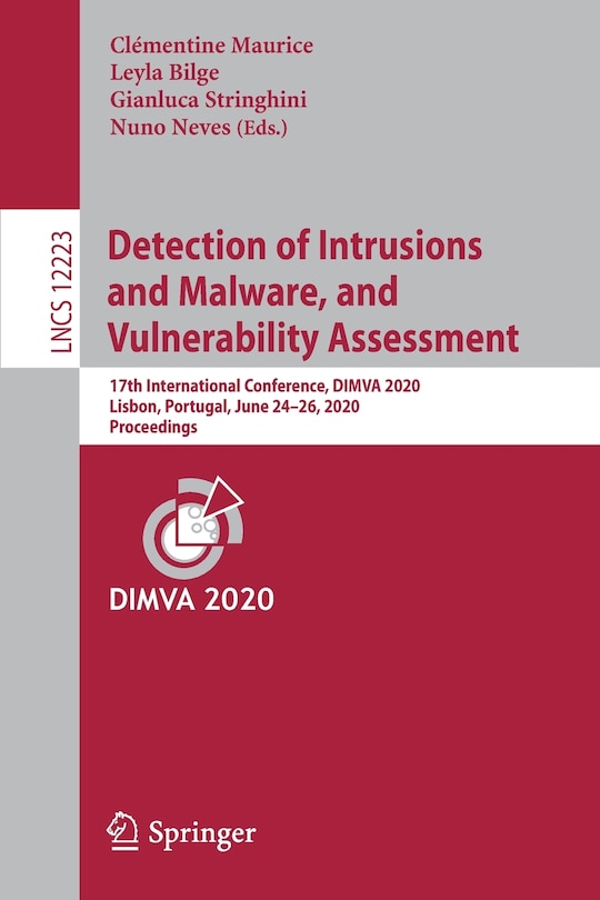 Couverture_Detection Of Intrusions And Malware, And Vulnerability Assessment
