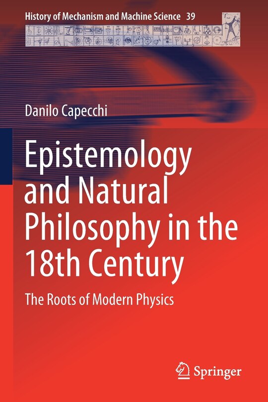 Couverture_Epistemology And Natural Philosophy In The 18th Century