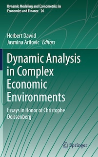 Couverture_Dynamic Analysis In Complex Economic Environments