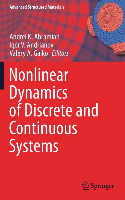 Front cover_Nonlinear Dynamics Of Discrete And Continuous Systems