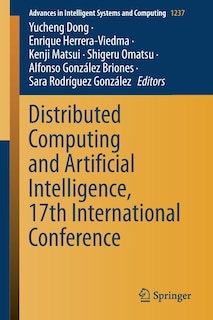 Couverture_Distributed Computing And Artificial Intelligence, 17th International Conference