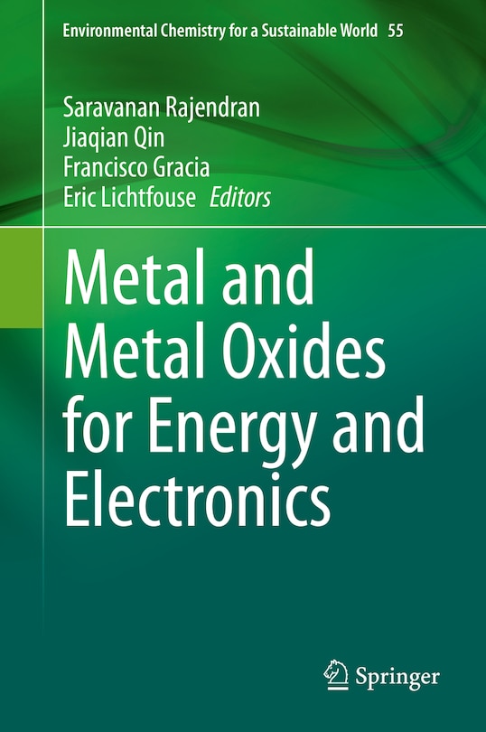 Couverture_Metal And Metal Oxides For Energy And Electronics