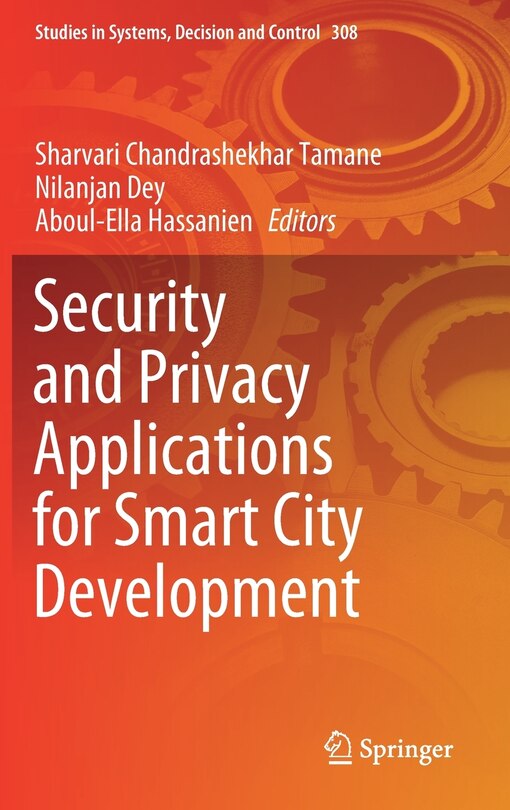 Front cover_Security And Privacy Applications For Smart City Development