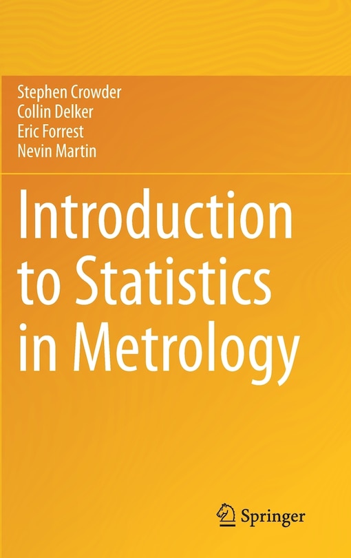 Couverture_Introduction To Statistics In Metrology
