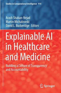 Couverture_Explainable Ai In Healthcare And Medicine