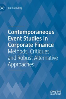 Front cover_Contemporaneous Event Studies In Corporate Finance