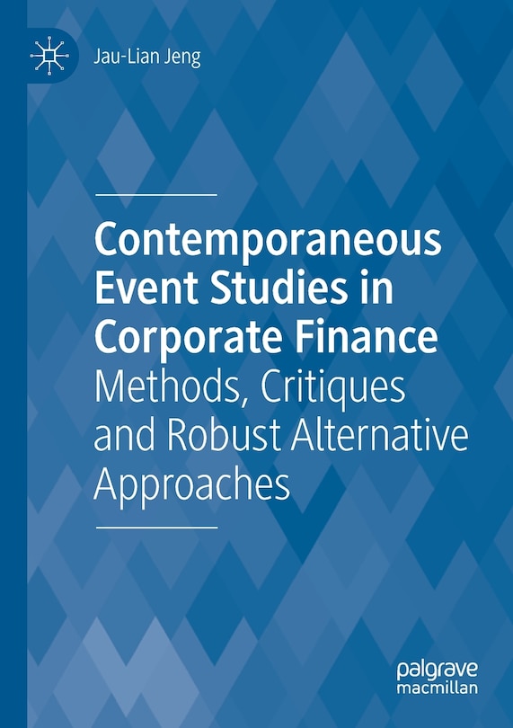 Front cover_Contemporaneous Event Studies In Corporate Finance