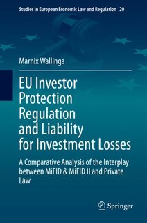 Front cover_Eu Investor Protection Regulation And Liability For Investment Losses