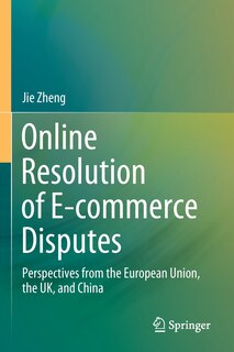 Couverture_Online Resolution Of E-commerce Disputes