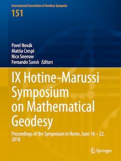 Couverture_Ix Hotine-marussi Symposium On Mathematical Geodesy