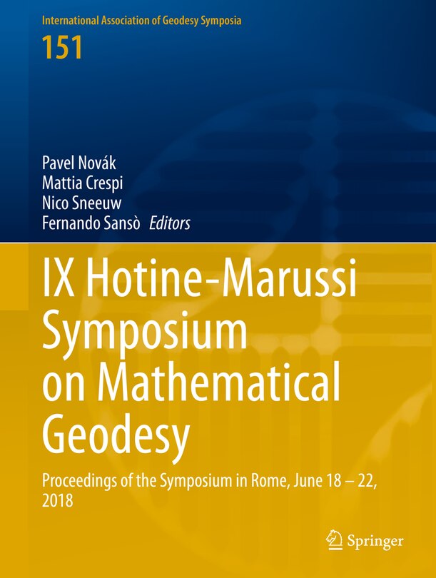 Couverture_Ix Hotine-marussi Symposium On Mathematical Geodesy