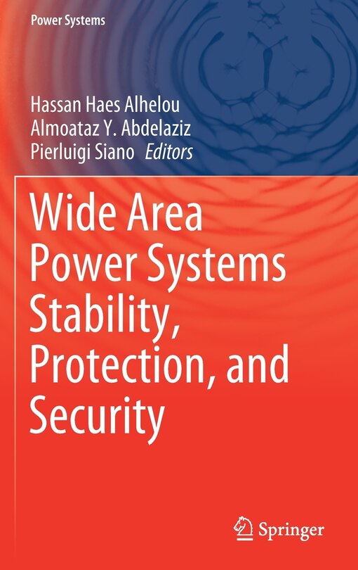 Front cover_Wide Area Power Systems Stability, Protection, And Security