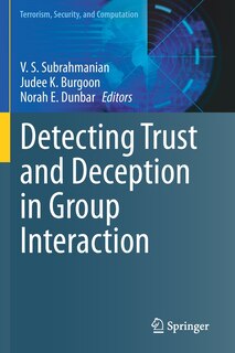 Couverture_Detecting Trust And Deception In Group Interaction