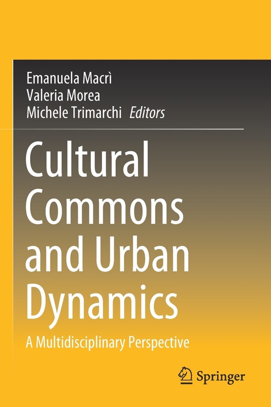 Couverture_Cultural Commons And Urban Dynamics