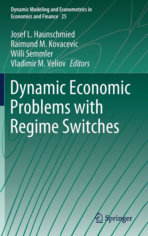 Couverture_Dynamic Economic Problems With Regime Switches