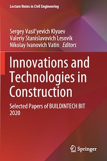 Couverture_Innovations And Technologies In Construction